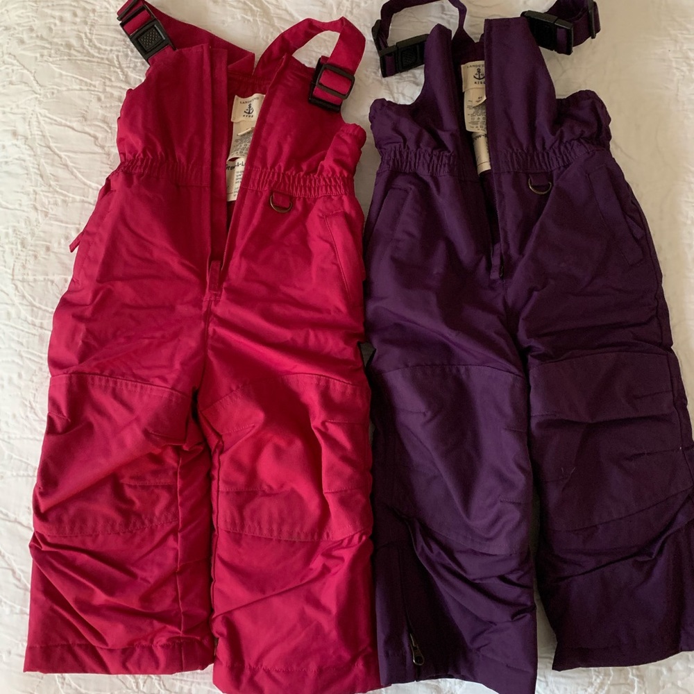 Lands’ End Toddler Snow Bibs